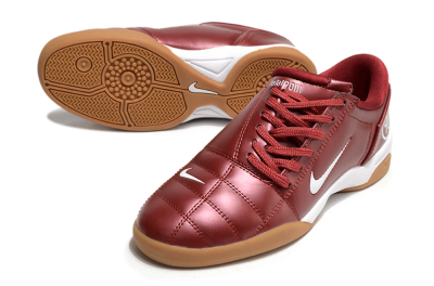 Nike Total 90 II IC Low-Tops Football Shoes - Red/White