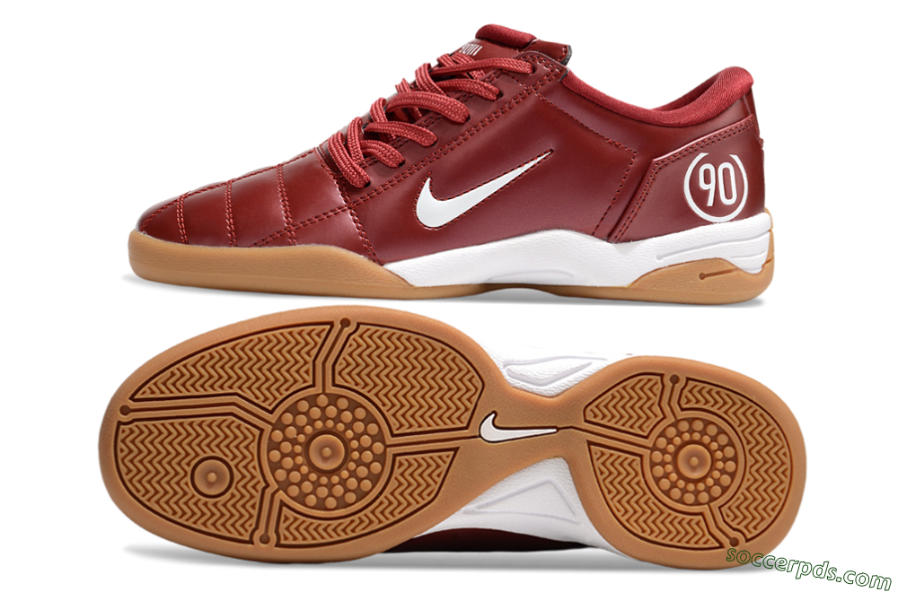 Nike Total 90 II IC Low-Tops Football Shoes - Red/White 0