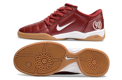 Nike Total 90 II IC Low-Tops Football Shoes - Red/White