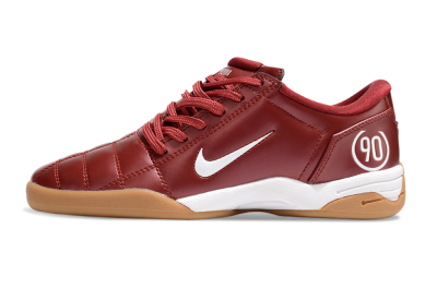 Nike Total 90 II IC Low-Tops Football Shoes - Red/White