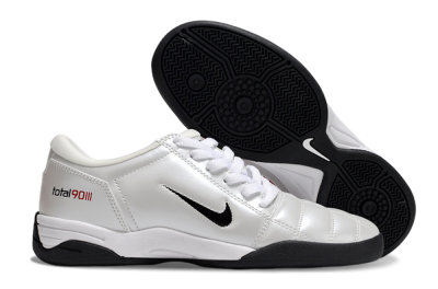 Nike Total 90 II IC Low-Tops Football Shoes - Beige/Black/White