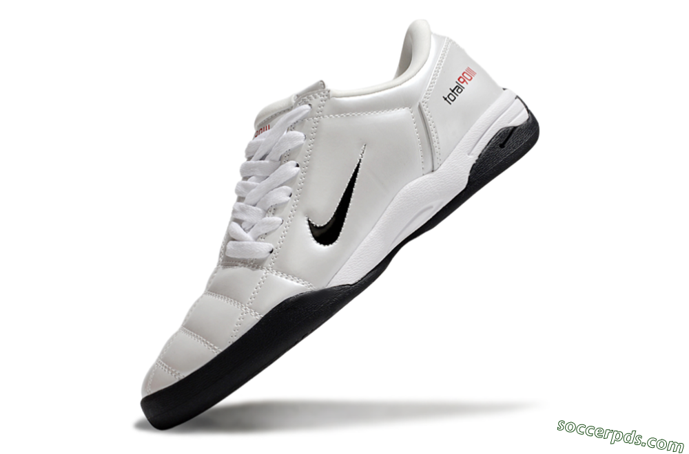 Nike Total 90 II IC Low-Tops Football Shoes - Beige/Black/White 5