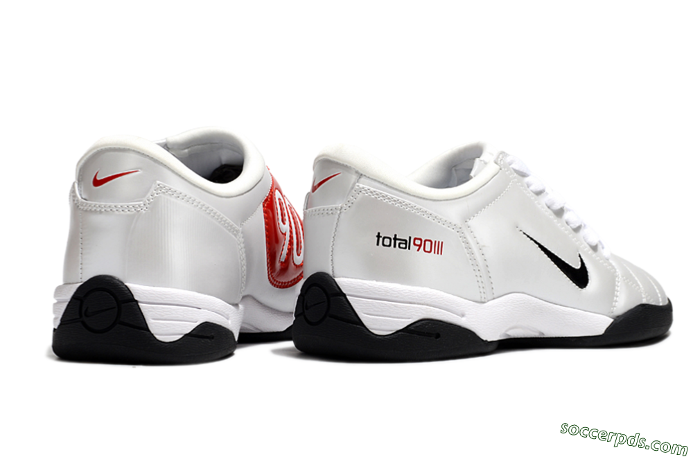 Nike Total 90 II IC Low-Tops Football Shoes - Beige/Black/White 6