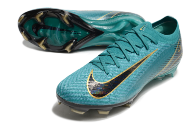 Nike Air Zoom Mercurial Vapor 16 Elite FG Low-Tops Football Boots - Green/Gold/Black