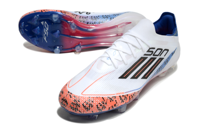 Adidas F50 Elite FG Low-Tops Football Boots - White/Red/Blue
