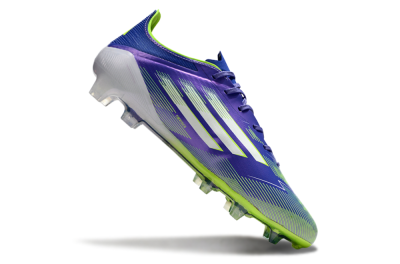 Adidas F50 Elite FG Low-Tops Football Boots - Purple/Yellow/White