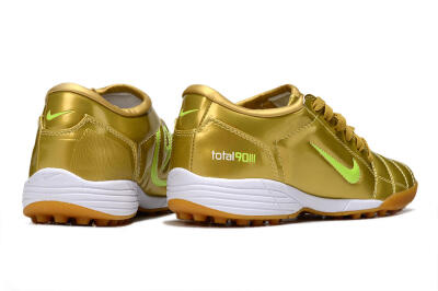 Nike Total 90 II TF Low-Tops Football Shoes - Gold/Yellow/White