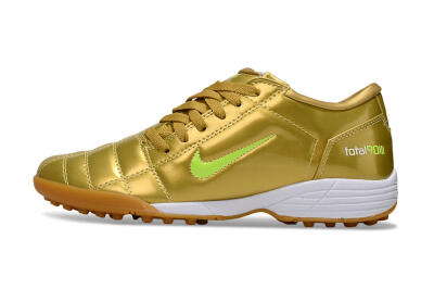 Nike Total 90 II TF Low-Tops Football Shoes - Gold/Yellow/White