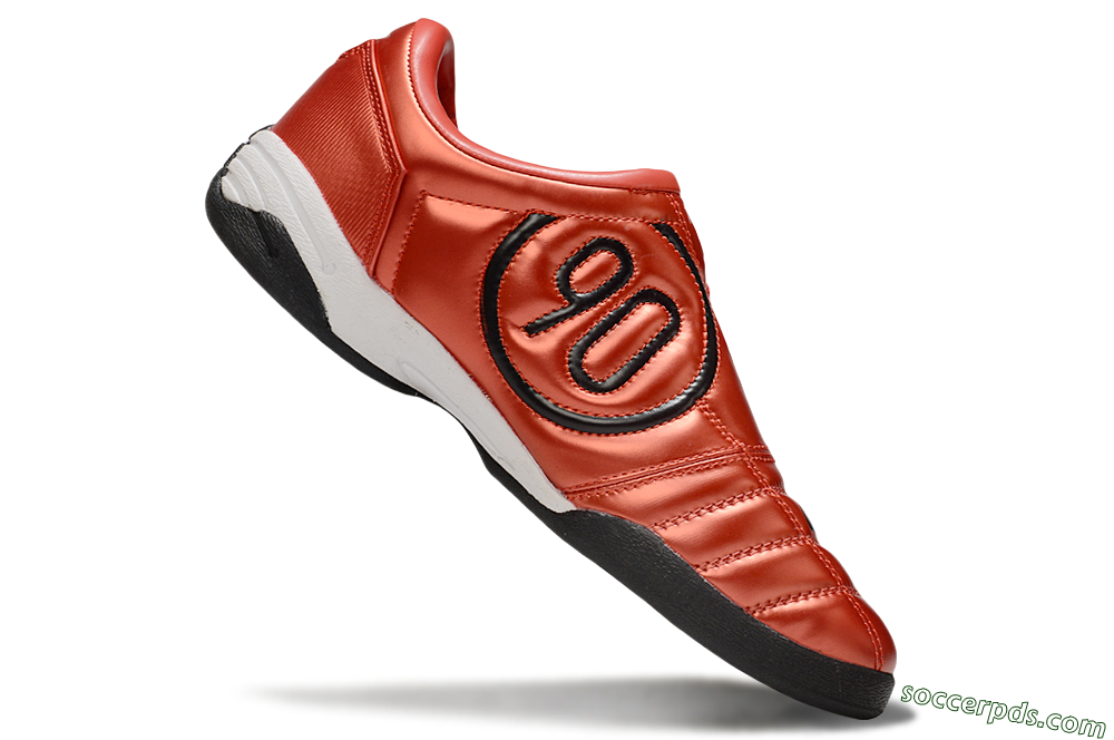 Nike Total 90 II IC Low-Tops Football Shoes - Red/White/Black 5