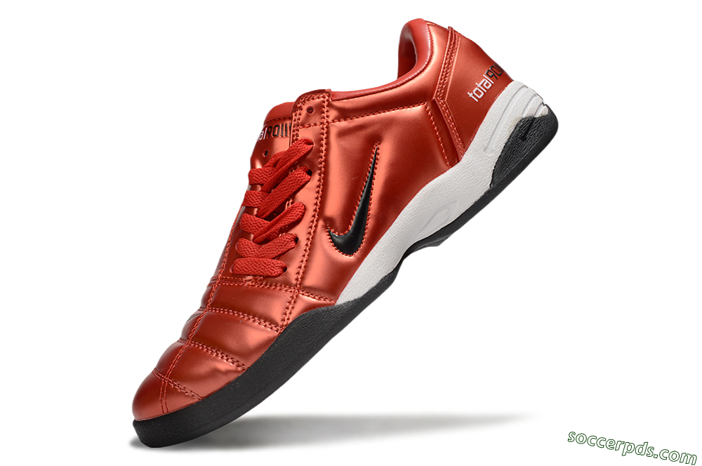 Nike Total 90 II IC Low-Tops Football Shoes - Red/White/Black 6