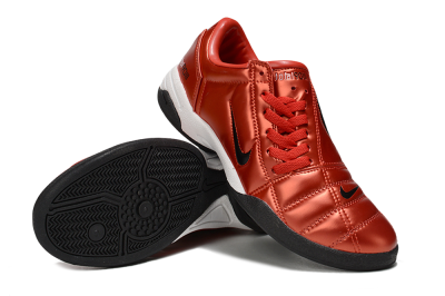 Nike Total 90 II IC Low-Tops Football Shoes - Red/White/Black