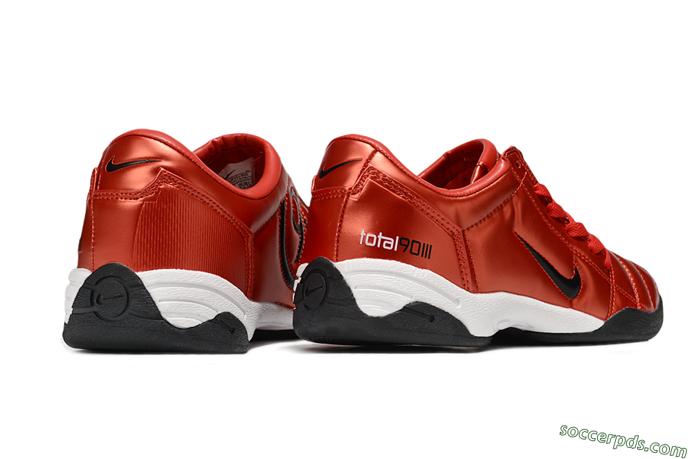 Nike Total 90 II IC Low-Tops Football Shoes - Red/White/Black 7