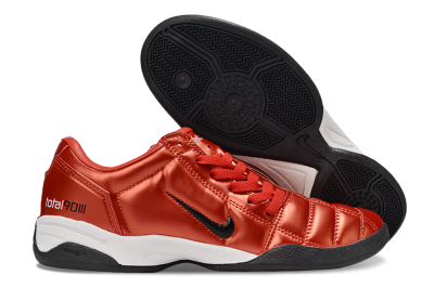 Nike Total 90 II IC Low-Tops Football Shoes - Red/White/Black