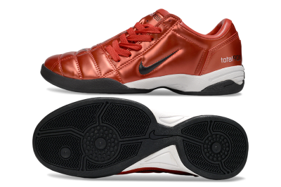 Nike Total 90 II IC Low-Tops Football Shoes - Red/White/Black
