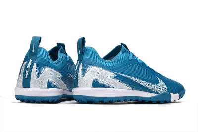Nike Air Zoom Mercurial Vapor 16 Pro TF Low-Tops Football Shoes - Blue/White
