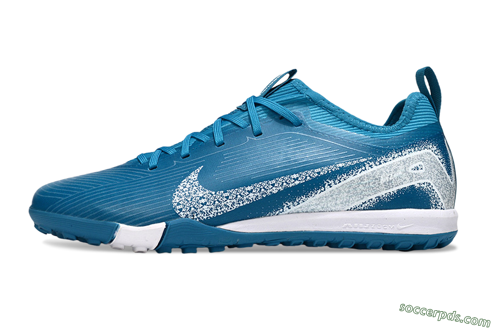 Nike Air Zoom Mercurial Vapor 16 Pro TF Low-Tops Football Shoes - Blue/White 2