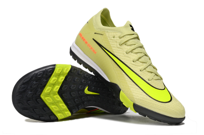 Nike Air Zoom Mercurial Vapor 16 Elite TF Low-Tops Football Shoes - Brown/Yellow/Black