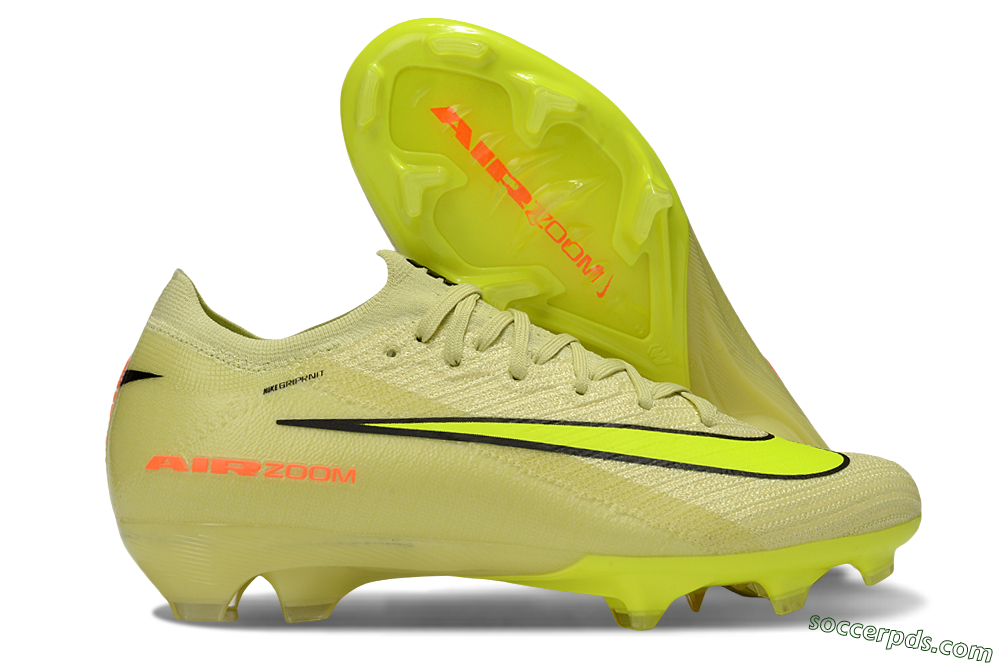 Nike Air Zoom Mercurial Vapor 16 Elite FG Low-Tops Football Boots - Brown/Yellow/Black 1