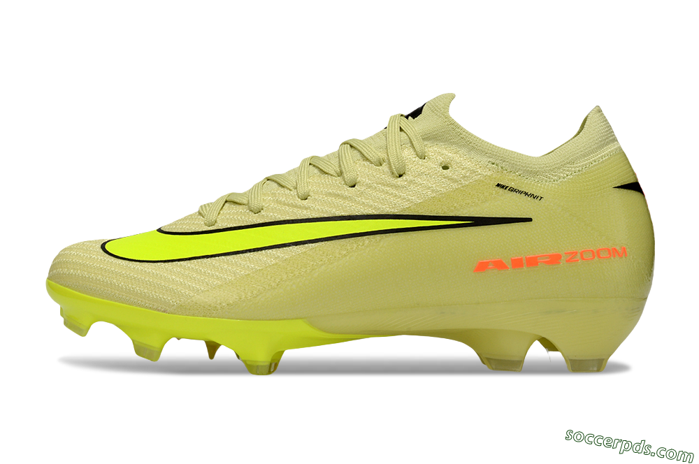Nike Air Zoom Mercurial Vapor 16 Elite FG Low-Tops Football Boots - Brown/Yellow/Black 2