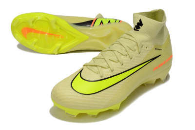 Nike Air Zoom Mercurial Superfly 10 Elite FG High-Tops Football Boots - Brown/Yellow/Black