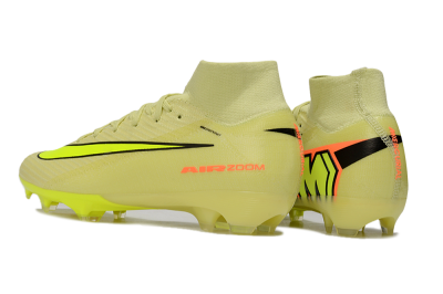 Nike Air Zoom Mercurial Superfly 10 Elite FG High-Tops Football Boots - Brown/Yellow/Black