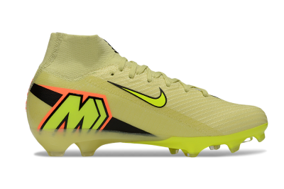 Nike Air Zoom Mercurial Superfly 10 Elite FG High-Tops Football Boots - Brown/Yellow/Black