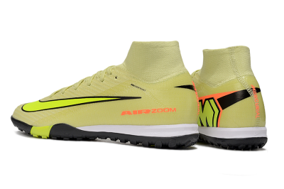 Nike Air Zoom Mercurial Superfly 10 Elite TF High-Tops Football Shoes - Brown/Yellow/Black