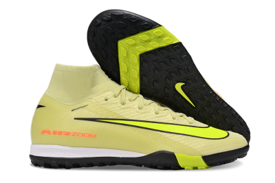 Nike Air Zoom Mercurial Superfly 10 Elite TF High-Tops Football Shoes - Brown/Yellow/Black