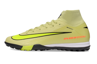 Nike Air Zoom Mercurial Superfly 10 Elite TF High-Tops Football Shoes - Brown/Yellow/Black