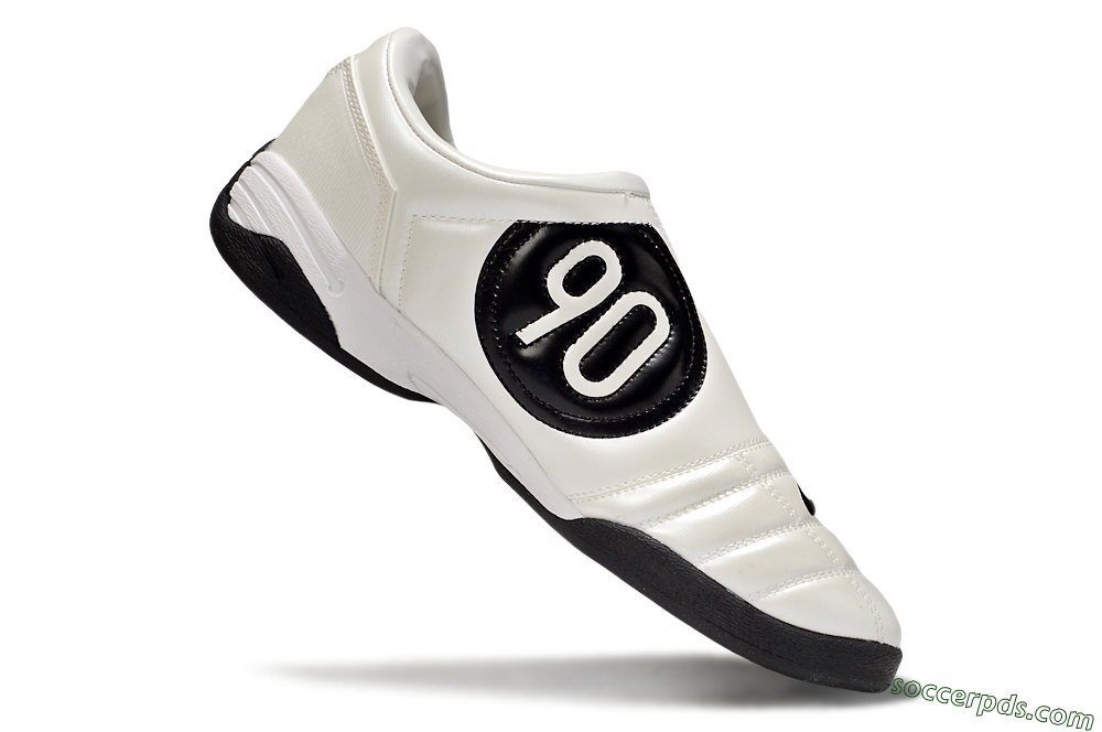 Nike Total 90 II IC Low-Tops Football Shoes - Beige/Black/White 5