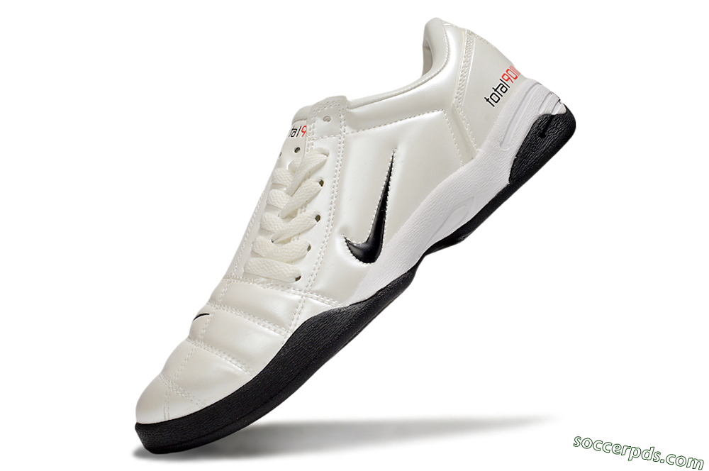 Nike Total 90 II IC Low-Tops Football Shoes - Beige/Black/White 6