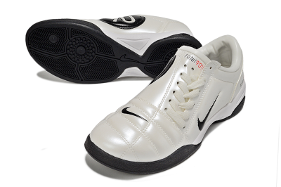 Nike Total 90 II IC Low-Tops Football Shoes - Beige/Black/White