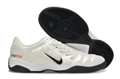 Nike Total 90 II IC Low-Tops Football Shoes - Beige/Black/White