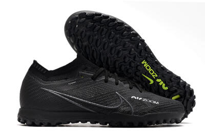 Nike Air Zoom Mercurial Vapor 16 Elite TF Low-Tops Football Shoes - Black/White/Yellow