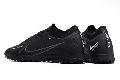 Nike Air Zoom Mercurial Vapor 16 Elite TF Low-Tops Football Shoes - Black/White/Yellow