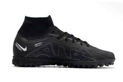 Nike Air Zoom Mercurial Superfly 10 Elite TF High-Tops Football Shoes - Black/White/Yellow