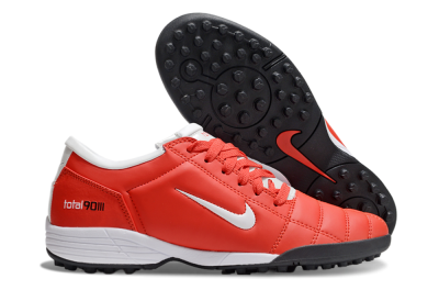 Nike Total 90 II TF Low-Tops Football Shoes - Red/White/Black