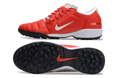 Nike Total 90 II TF Low-Tops Football Shoes - Red/White/Black