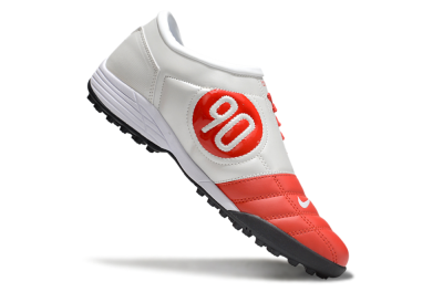 Nike Total 90 II TF Low-Tops Football Shoes - Red/White/Black