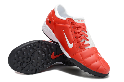 Nike Total 90 II TF Low-Tops Football Shoes - Red/White/Black