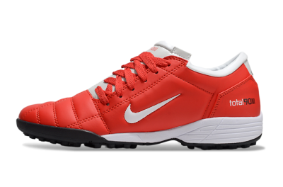 Nike Total 90 II TF Low-Tops Football Shoes - Red/White/Black