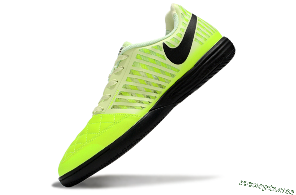 Nike Lunar Gato 2 IC Low-Tops Football Shoes - Yellow/Black 6