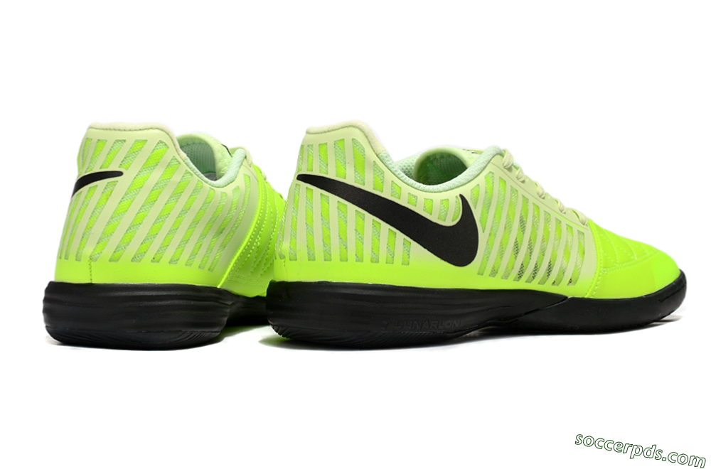Nike Lunar Gato 2 IC Low-Tops Football Shoes - Yellow/Black 7