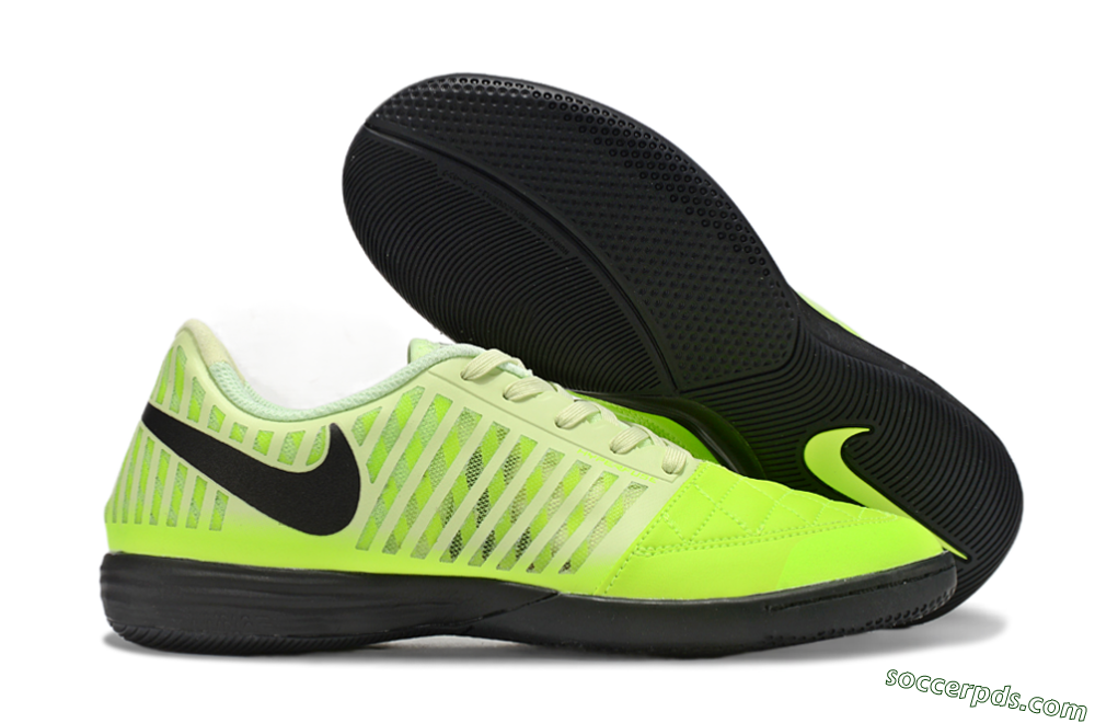 Nike Lunar Gato 2 IC Low-Tops Football Shoes - Yellow/Black 1