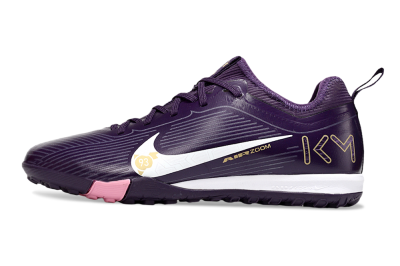 Nike Air Zoom Mercurial Vapor 16 Pro TF Low-Tops Football Shoes - Purple/White/Gold