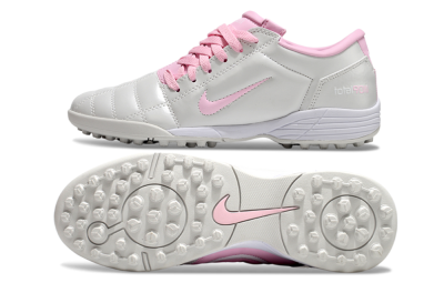 Nike Total 90 II TF Low-Tops Football Shoes - Beige/Pink/White