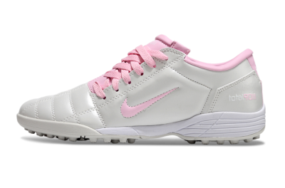 Nike Total 90 II TF Low-Tops Football Shoes - Beige/Pink/White