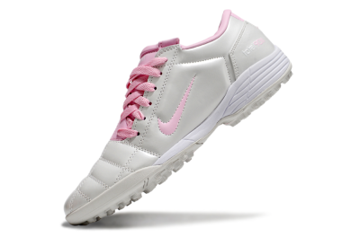 Nike Total 90 II TF Low-Tops Football Shoes - Beige/Pink/White