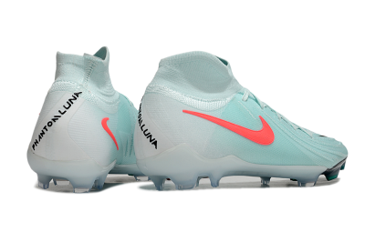 Nike Phantom Luna Elite FG High-Tops Football Boots - Jade/Red/Black