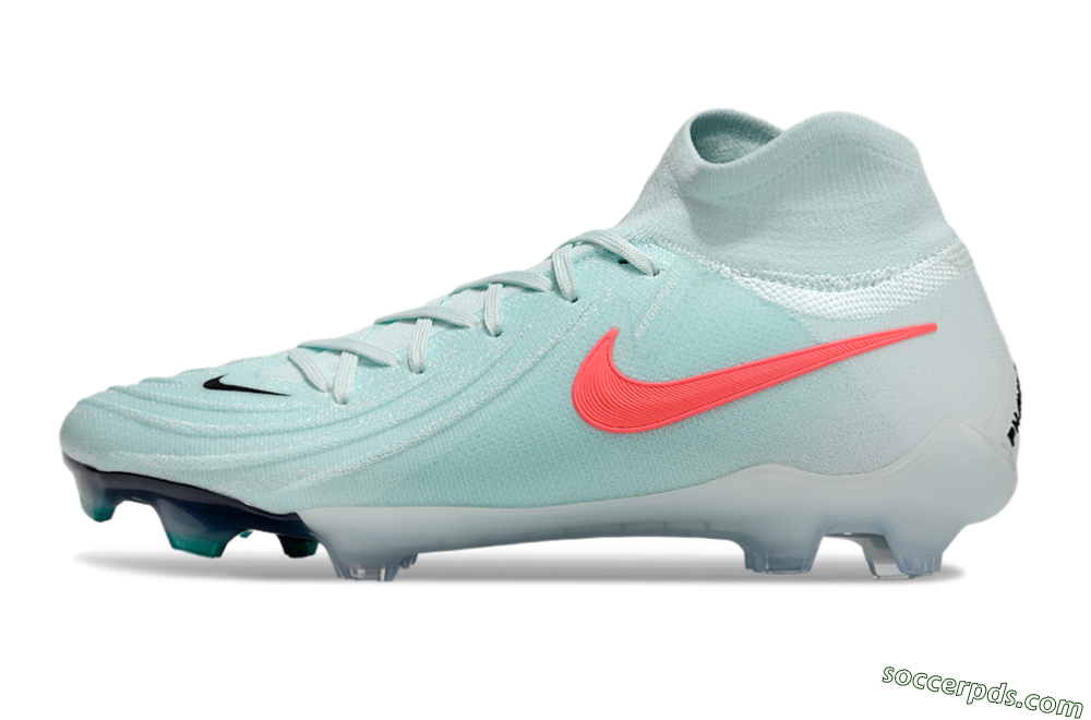 Nike Phantom Luna Elite FG High-Tops Football Boots - Jade/Red/Black 2